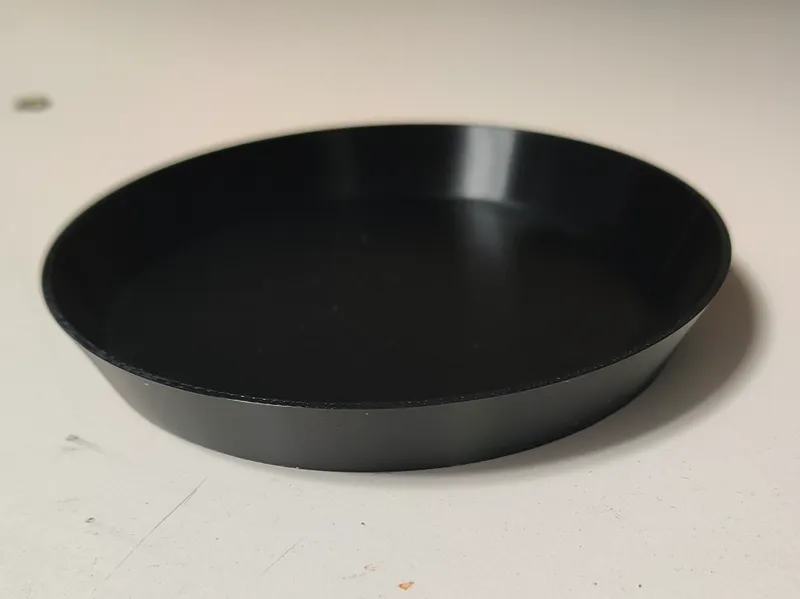 Fully customized plant saucer
