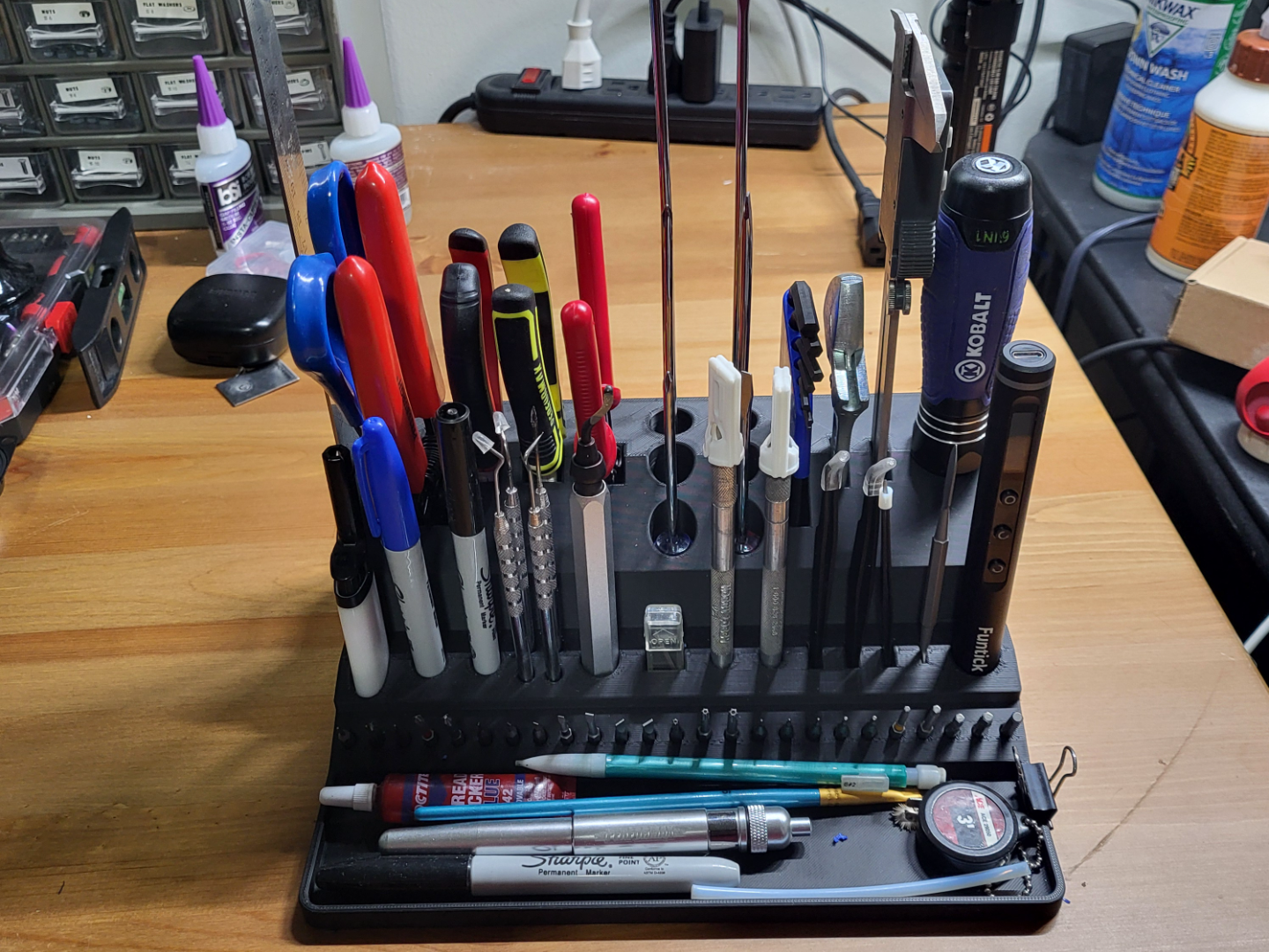 Workbench Tool Organizer for 3D Printing