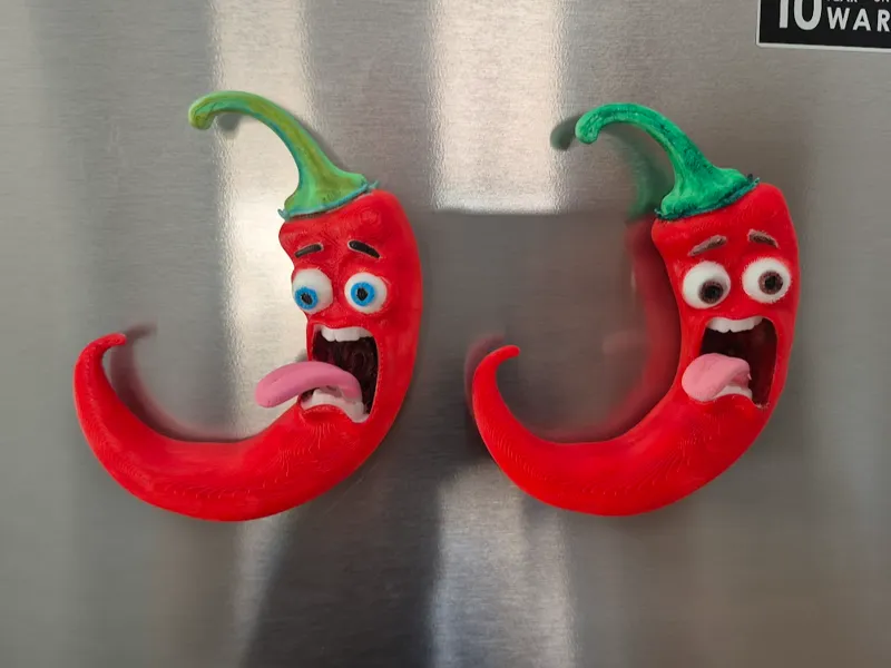 Red hot chili peppers that never leave your fridge