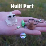 Мини фигурка призрак