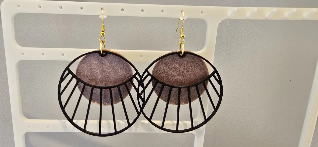 Boucles d'oreille soleil couchant V2 view 4