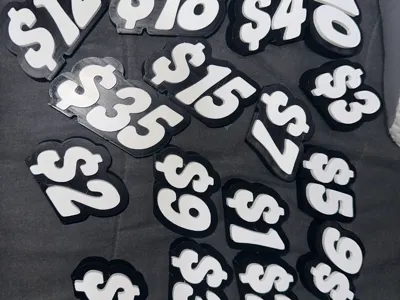 Money Display Signs