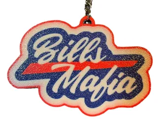 Bills Mafia Keychain