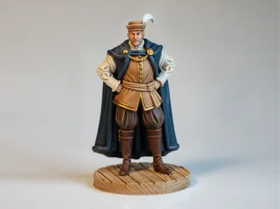 Noble/Duke - D&D Mini [34mm] [No Base]