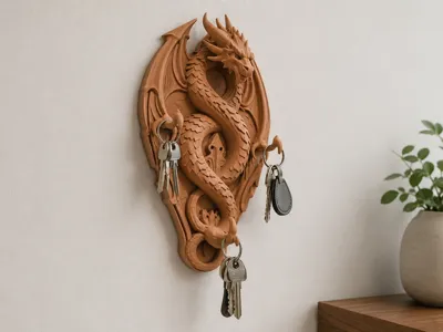 Dragon Wall Key Holder