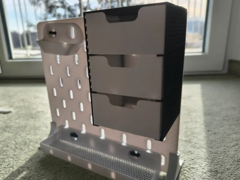Small Parts Drawer for Skadis (3xsmall)