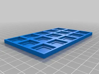Warhammer Old World base adapter and movement tray