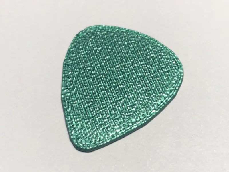 Textured Guitar Pick (Single EZ Print)