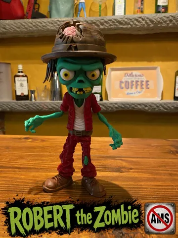 Accesorio para impresora 3D: Robert the Zombie — vista de referencia 2