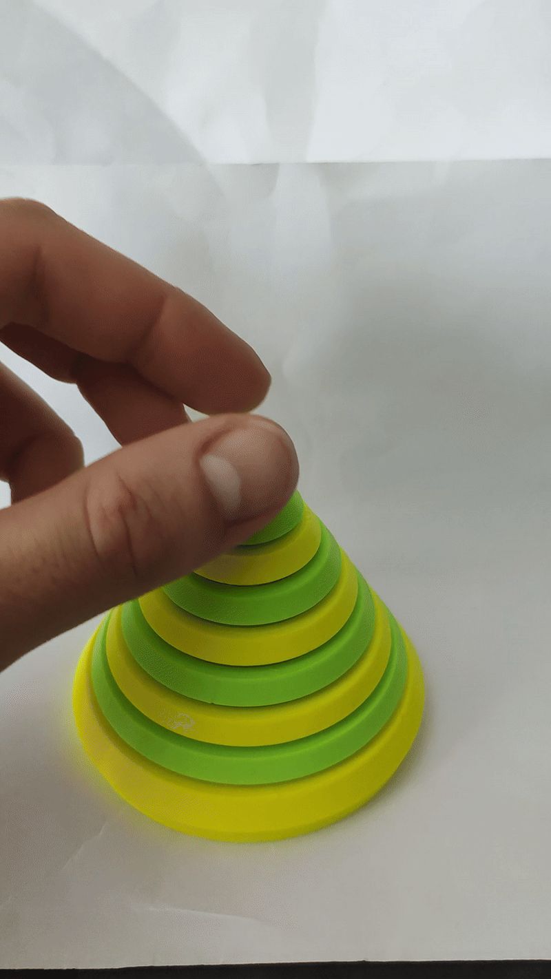 Fidget tower - no ams