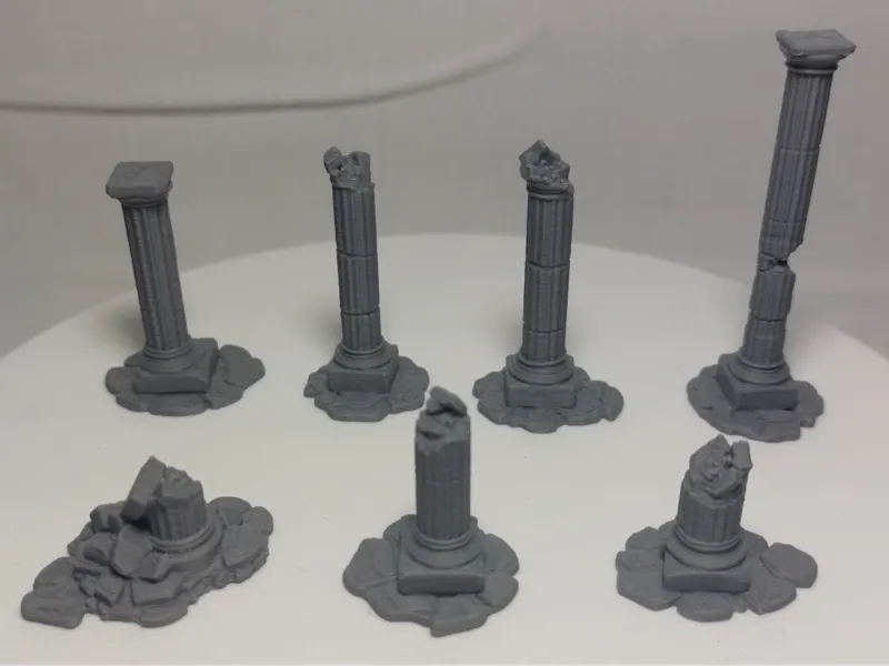 Ruined Columns – Scenic Terrain for DnD & RPG