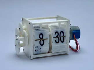 Flip Clock Mechanism