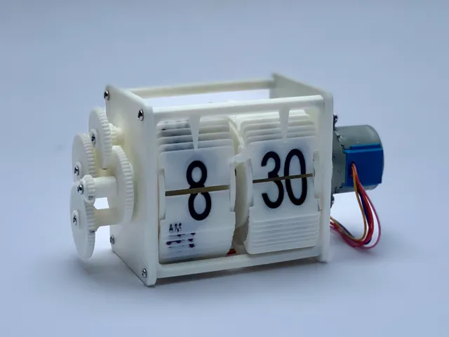 Flip Clock Mechanism