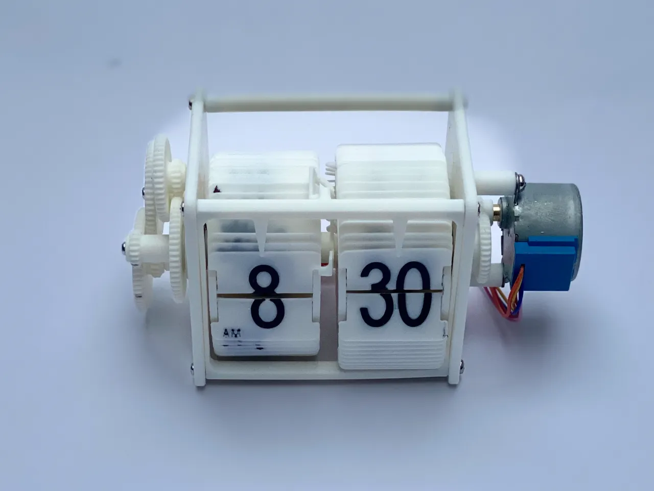 Flip Clock Mechanism view 2