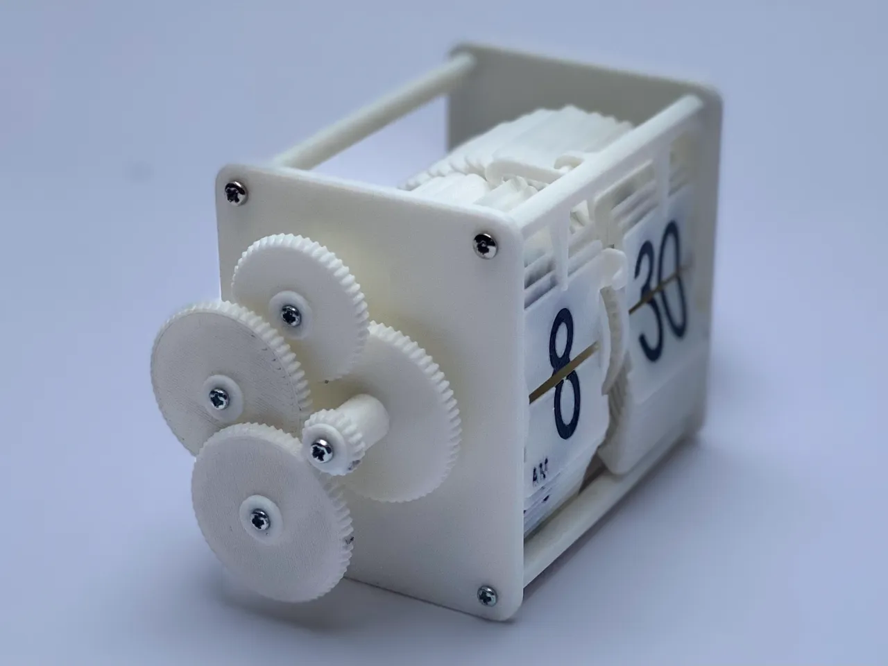 Flip Clock Mechanism view 4