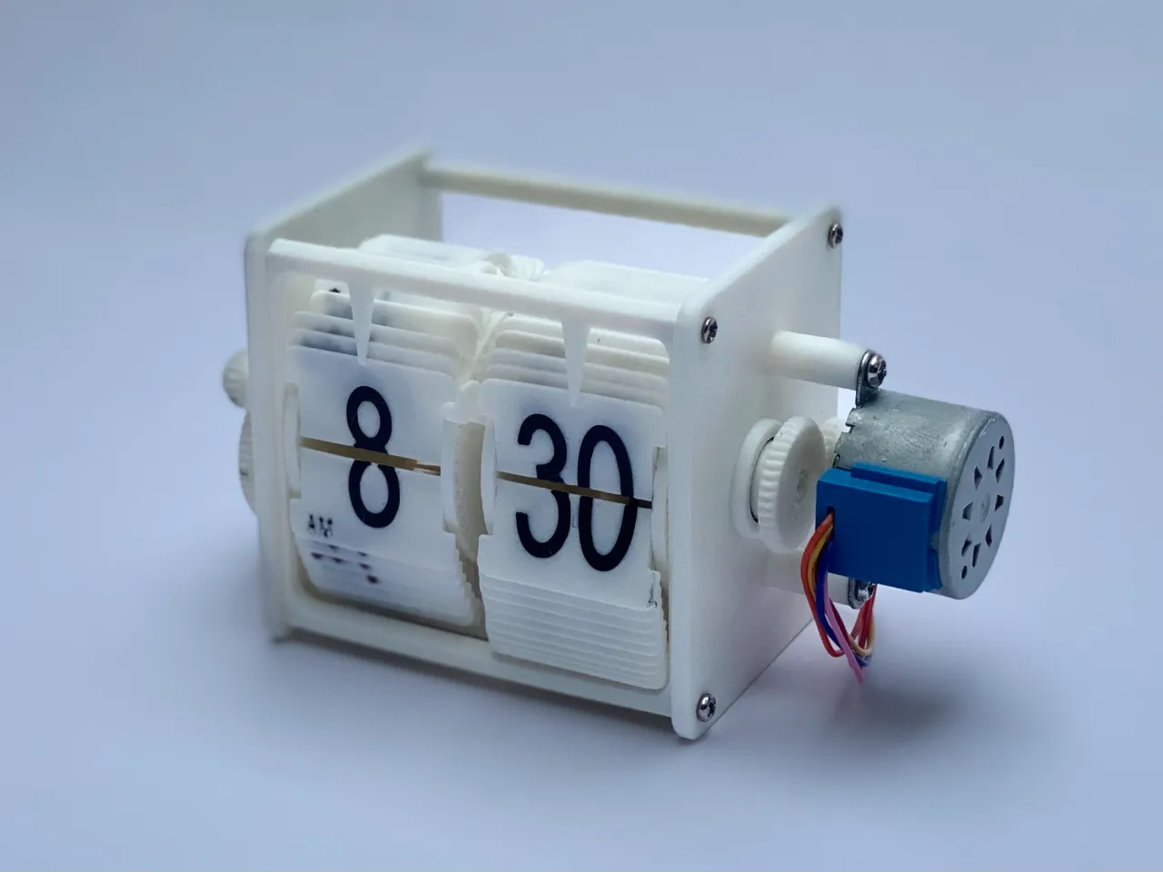 Flip Clock Mechanism view 3