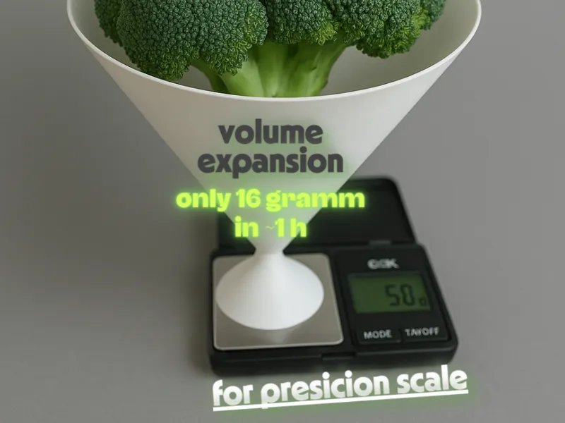 volume expansion for presicion scale