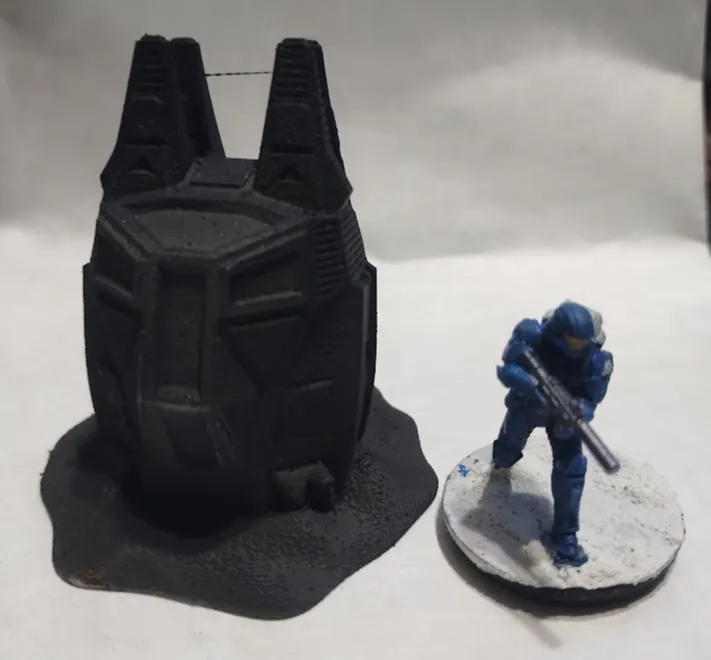 32mm Scale Drop Pod Terrrain