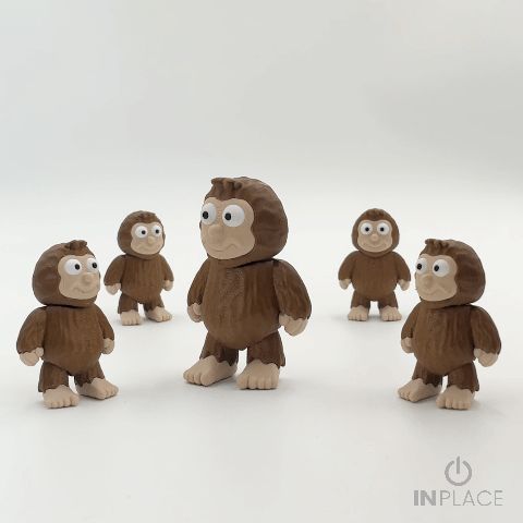 Cute Sasquatch Articulated
