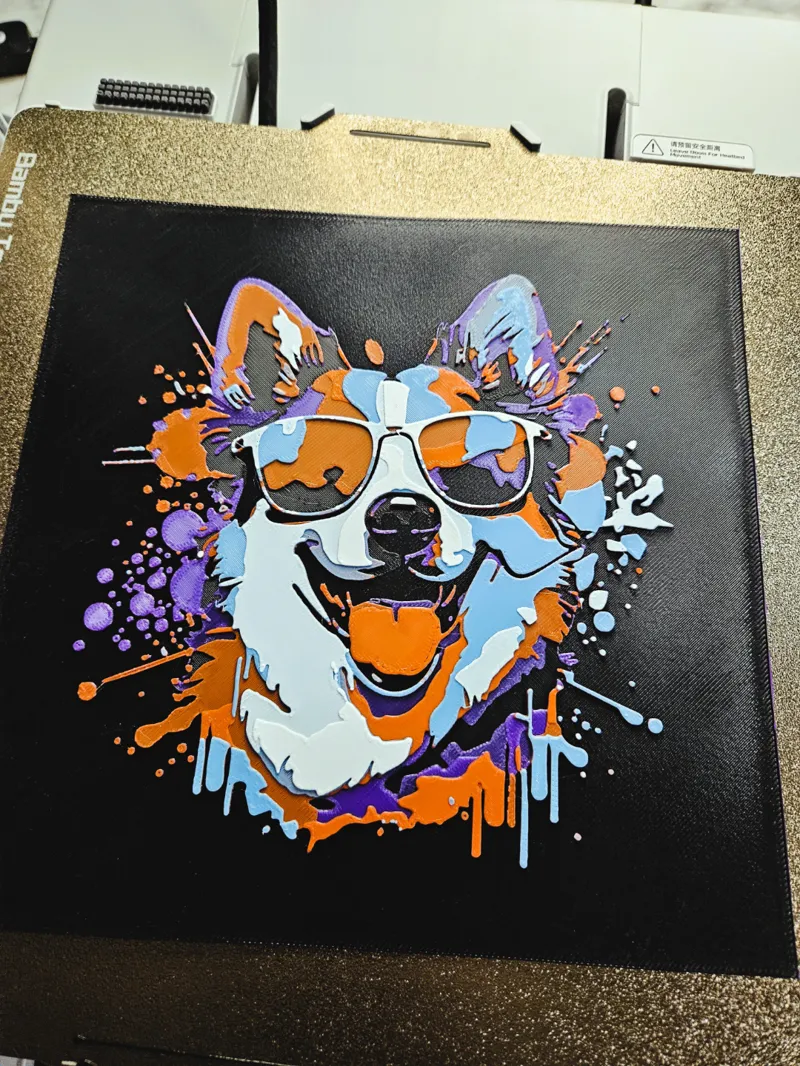 Cool Corgi Hueforge