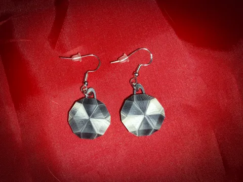Gemstone Earrings view 3