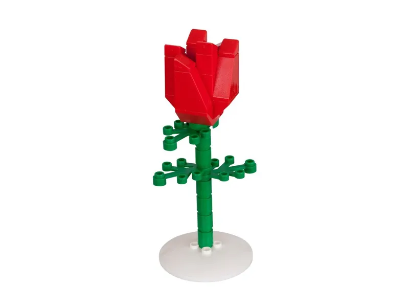 BRICK VALENTINE ROSE (LEGOs)