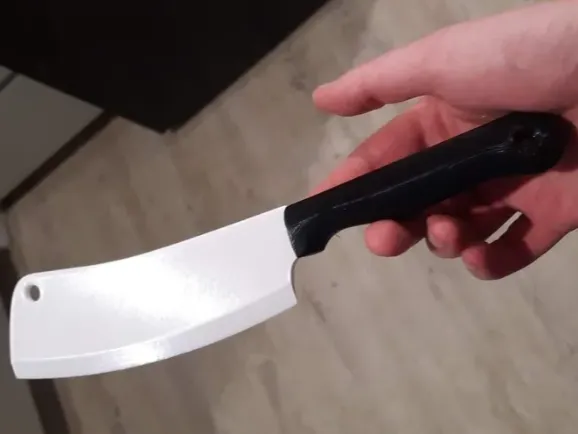 Chopper butcher knife for halloween costume etc