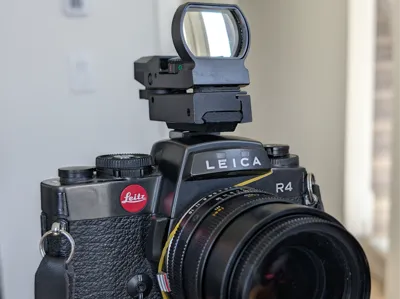 Camera Hot-Shoe Mounted Tactical Picatinny Rail