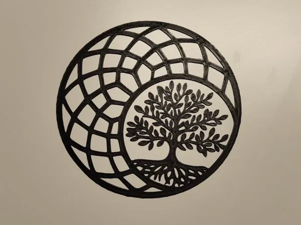 Silhouette murale arbre de vie