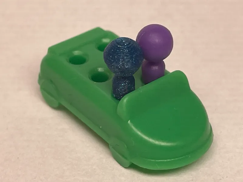 Stift / Mensch für Spiel des Lebens