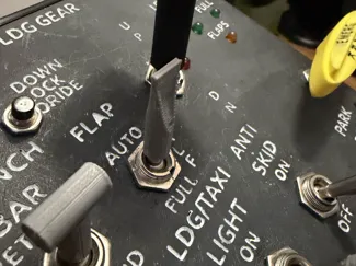 F/A-18C Flap Toggle