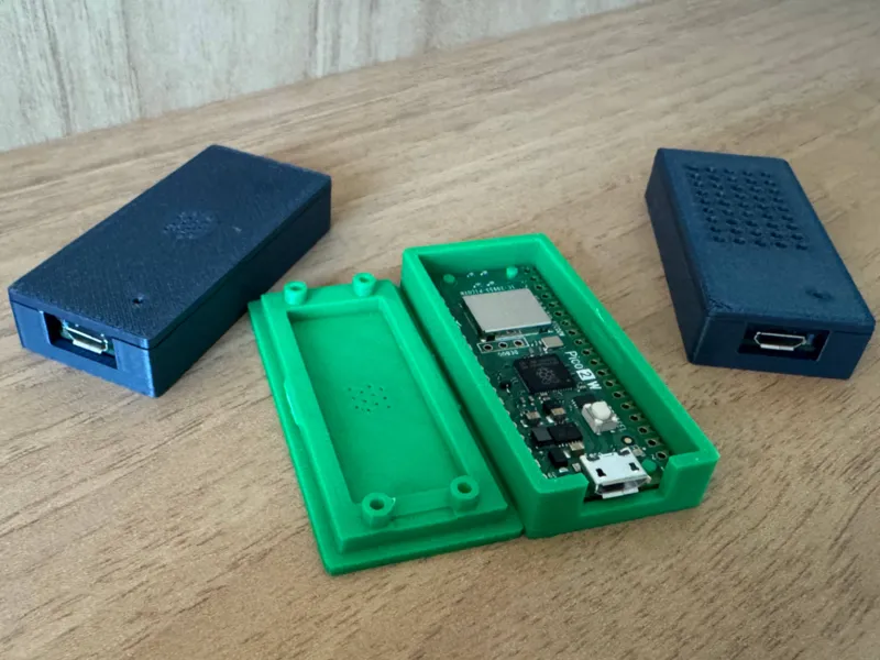 Simple Raspberry Pi Pico Microcontroller Case