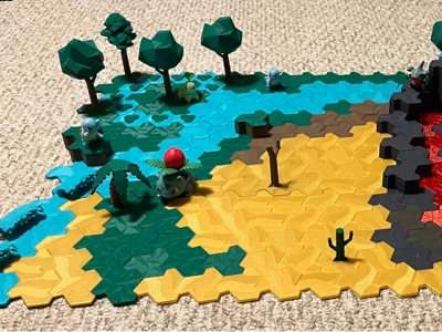 Display Area Building Blocks MORE TREES!