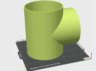 6 Inch T joint for duct tube