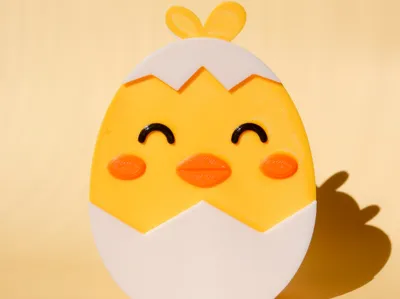 Easter Egg Basker - Chick in an egg 