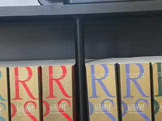 Boekenplank steun onder