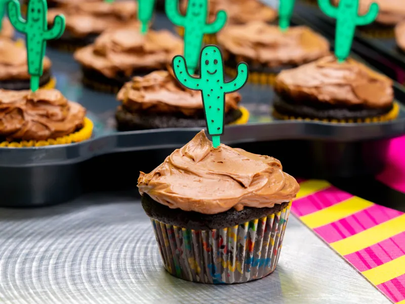 Cactus Cupcake Toppers