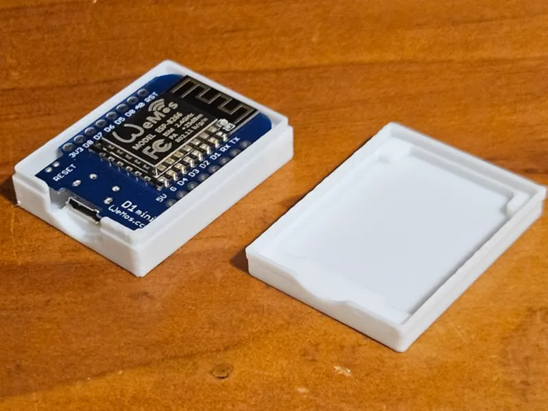 Wemos D1 Mini Case (No Headers)