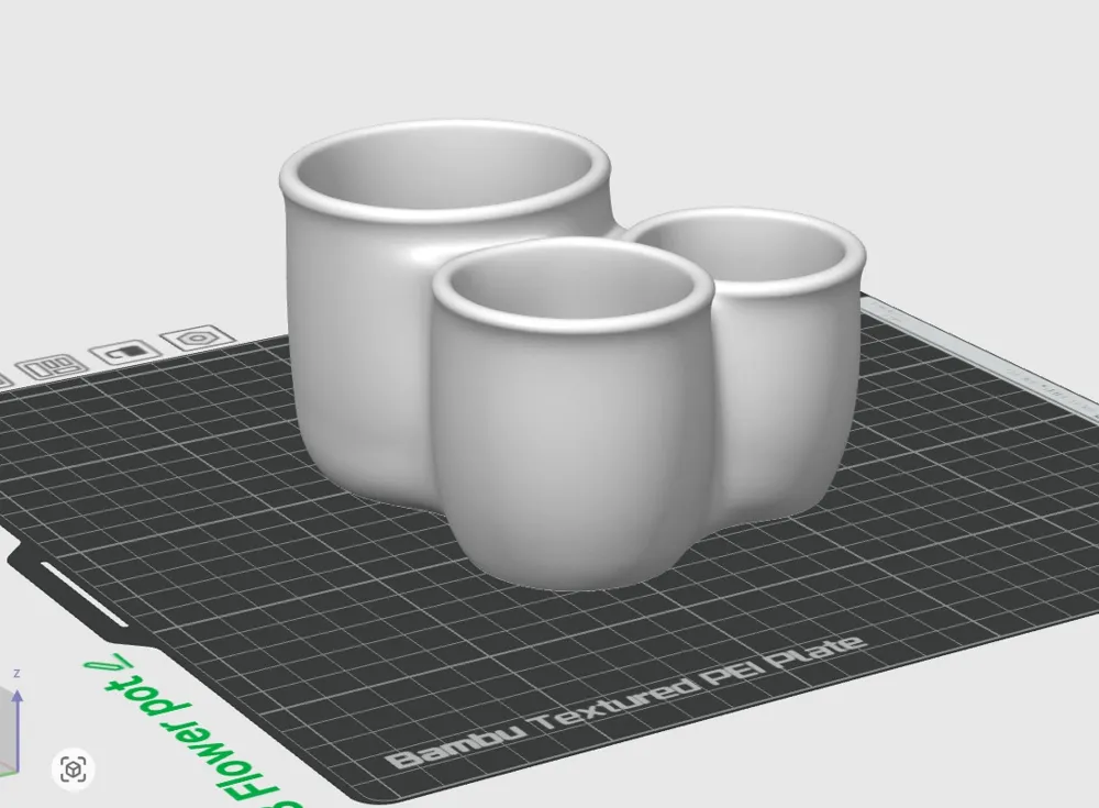 3 Flower Pot - Free 3D Print Model - MakerWorld