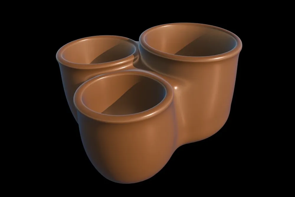 3 Flower Pot - Free 3D Print Model - MakerWorld