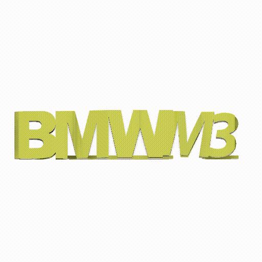 BMW M3 Keychain