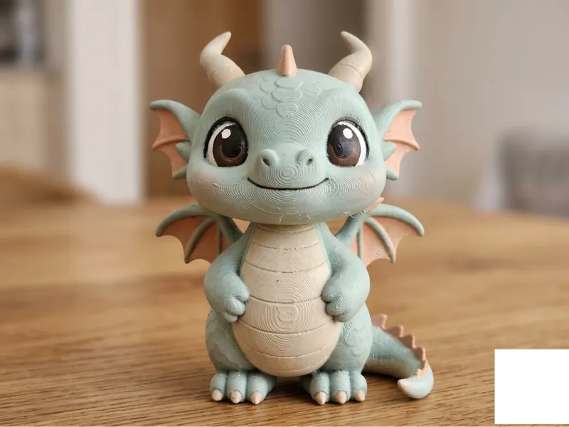 Minty the Baby Dragon