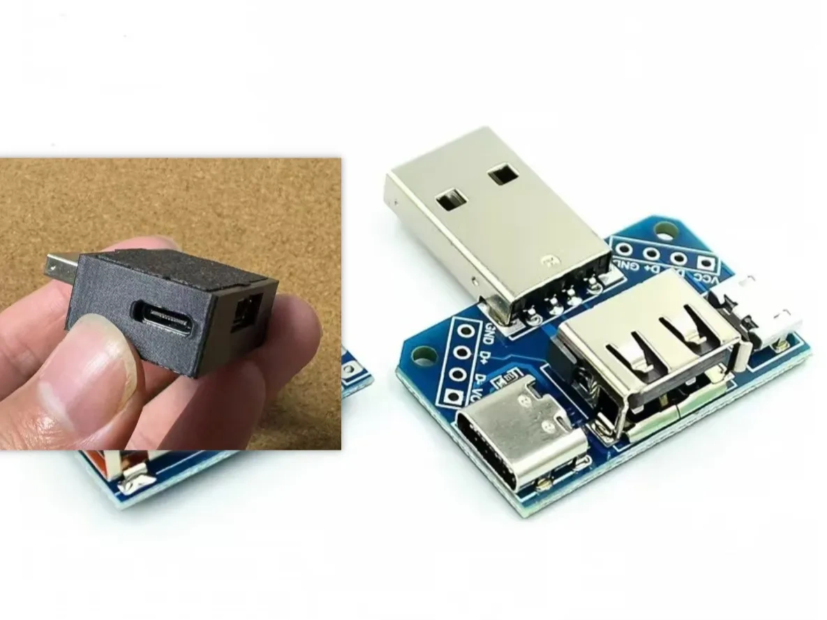 Usb Plug Adapter Inside USB Adapter Enclosure by user_906660709 - MakerWorld