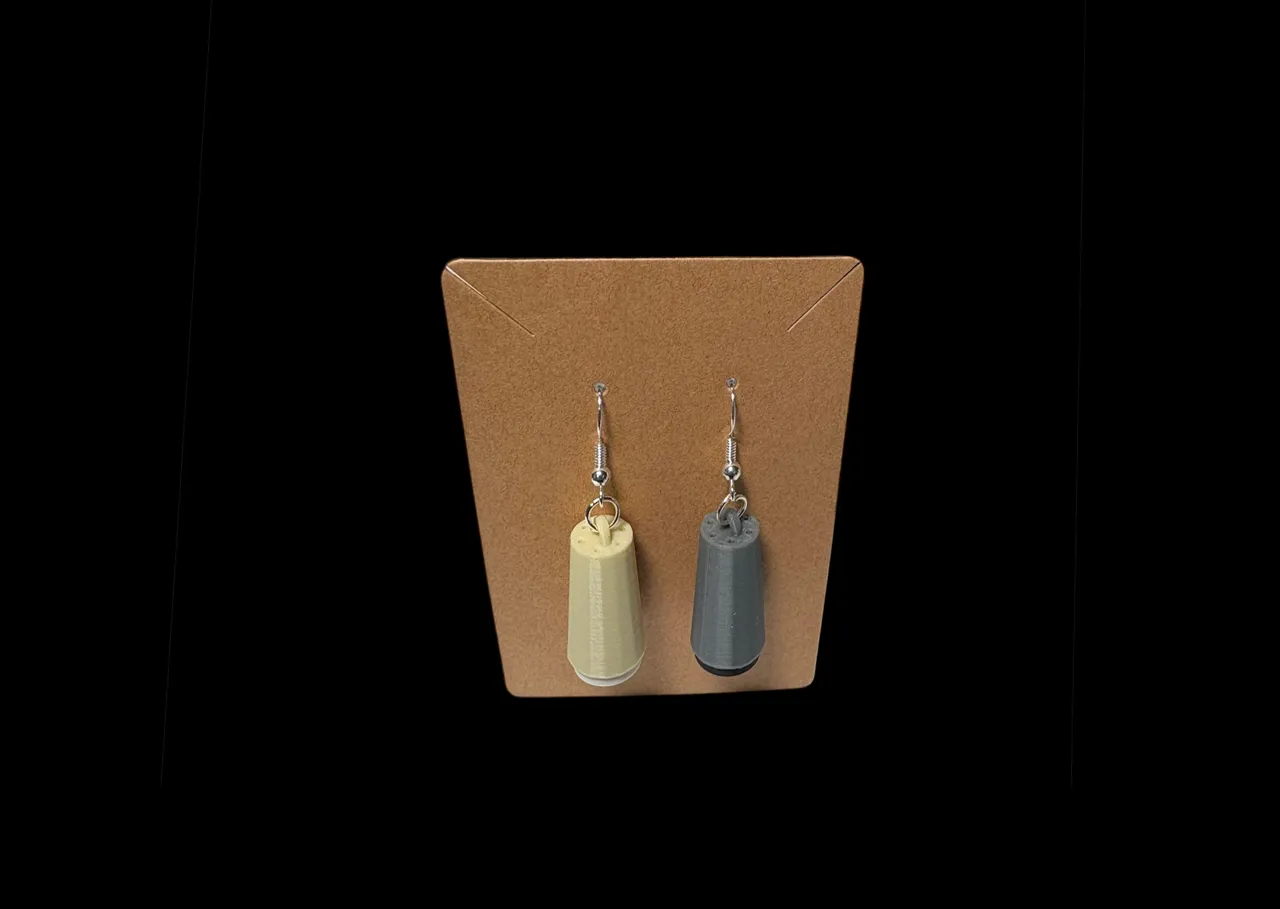 Salt & Pepper Shaker Earrings view 2
