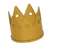 Topper couronne pour gâteau d'anniversaire — photo 2