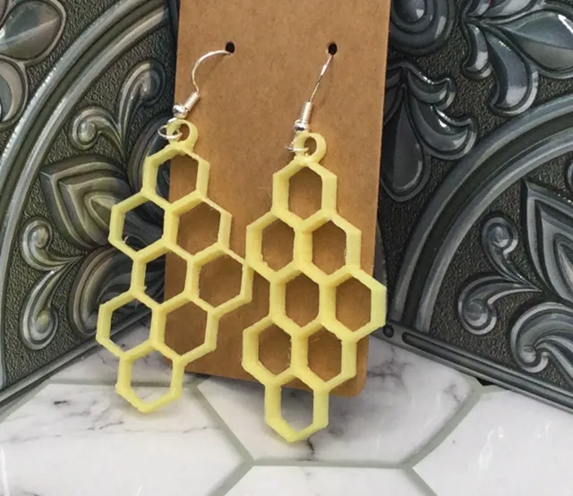 Honeycomb Earrings