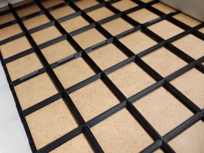 Gridfinity Baseplate for Ikea Micke Top Drawer