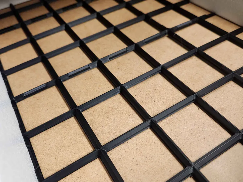 Gridfinity Baseplate for Ikea Micke Top Drawer