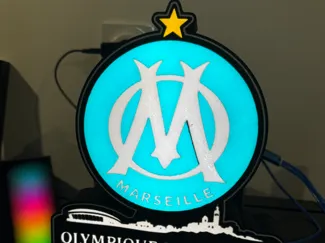 Light Box Olympique marseille