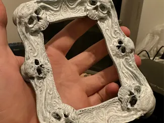 Skull Wall Frame Mini/Gothic/ Bilderrahmen Schädel